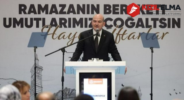 İçişleri Bakanı Soylu, Diyarbakır'da sahur programında konuştu: