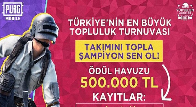 PUBG MOBILE, Türkiye’nin en büyük topluluk turnuvasına imza atıyor