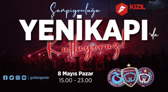 Yenikapı'da tarihi kutlama: 100 bin Trabzonsporlu bekleniyor