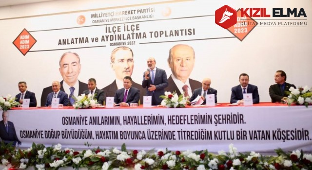 Osmaniye'de "Adım Adım 2023; İlçe İlçe Anlatma ve Aydınlatma" Programı düzenlendi