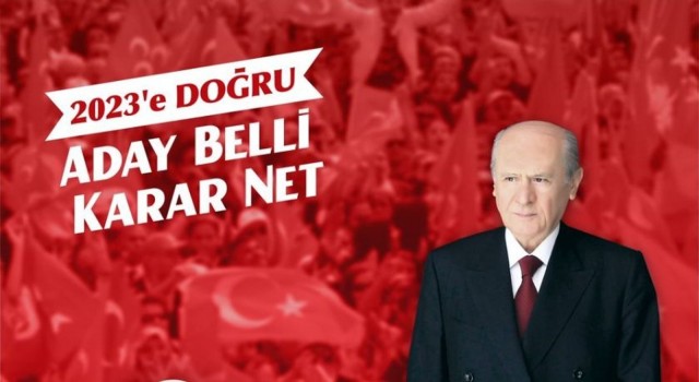 MHP'nin 'Aday Belli Karar Net' mitingleri başlıyor