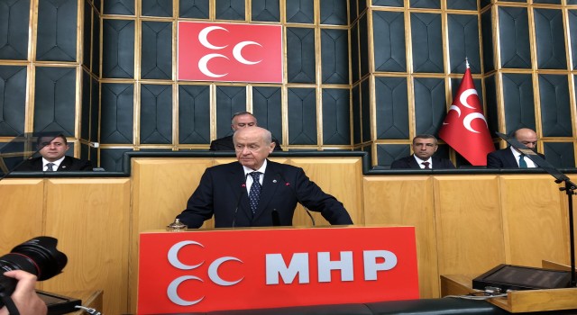 MHP Lideri Devlet Bahçeli: 2023'te, Türkiye'yi zillete rehin bırakmayacağız...