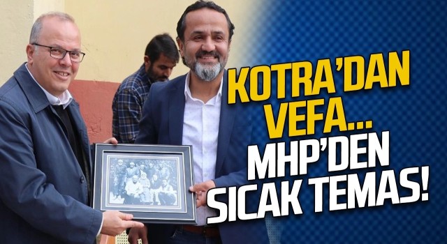 Kotra'dan vefa... MHP'den sıcak temas!