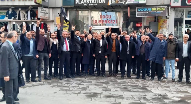 Ağrı'da MHP'nin milletvekili adayları tanıtıldı