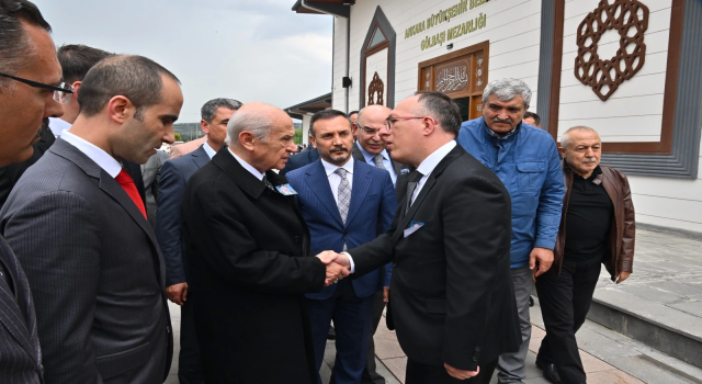 MHP Lideri Devlet Bahçeli, eski milletvekili Erbaz’ın cenaze törenine katıldı