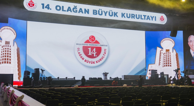 MHP 14. Olağan Büyük Kurultaya hazırlık çalışmalarını tamamladı