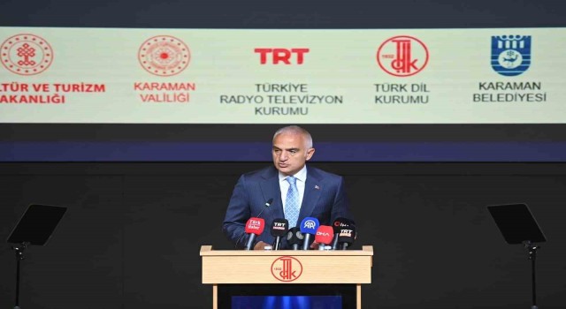 Bakan Ersoy: ”Türkçe, uçsuz bucaksız Türkistan topraklarından Anadolu’ya uzanan bir medeniyet yürüyüşünün sesidir”
