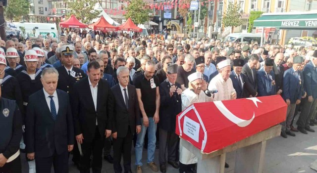 Devrekli Kıbrıs Gazisi son yolculuğuna dualarla uğurlandı