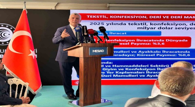Bakan Bolat tekstil ve hazır giyim sektörünü değerlendirdi