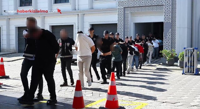 Fuhuş çetesine büyük darbe: 14 tutuklama
