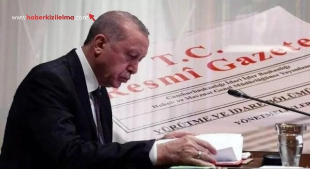 Cumhurbaşkanlığı tarafından yapılan atamalar Resmi Gazete’de