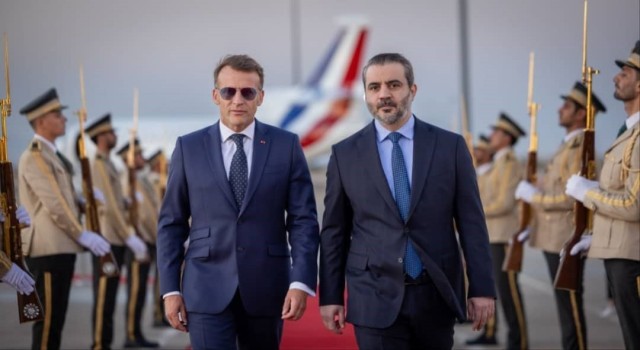 Fransa Cumhurbaşkanı Macron Suriye’de