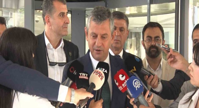 Özgür Özel: ”Partinin siyasi kuruluşunu ağustos-eylül ayında yapacağız”