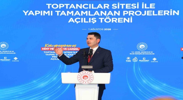 Bakan Kurum: ”Her yetişemezsiniz iddiasına, yeni bir anahtar teslimiyle cevap verdik”