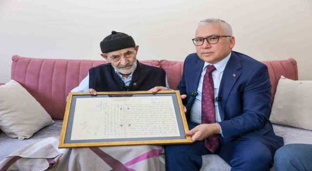 Balkan Harbi’nde kaybolan mektup, 113 yıl sonra Sivaslı aileye ulaştırıldı