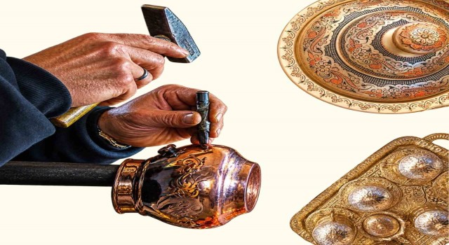 Erzincan bakırı usta ellerde yüzyıllardır yaşatılıyor