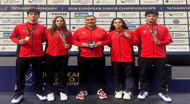 Erzincanlı milli sporcular Avrupa üçüncüsü olan Türkiye’nin gururuna ortak oldu