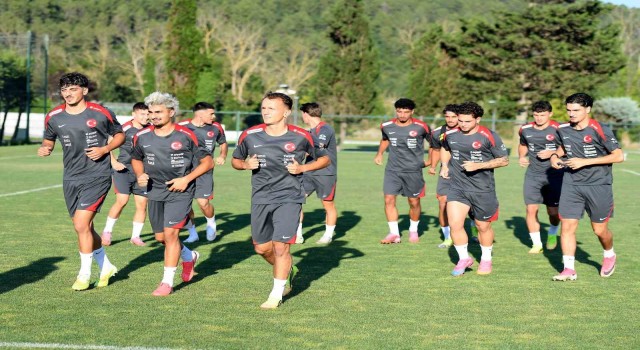 U20 Milli Takımı, 2026 Akdeniz Oyunları hazırlıklarına Riva’da başladı
