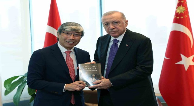 Cumhurbaşkanı Erdoğan, Doktor Patrick Soon-Shiong’u kabul etti