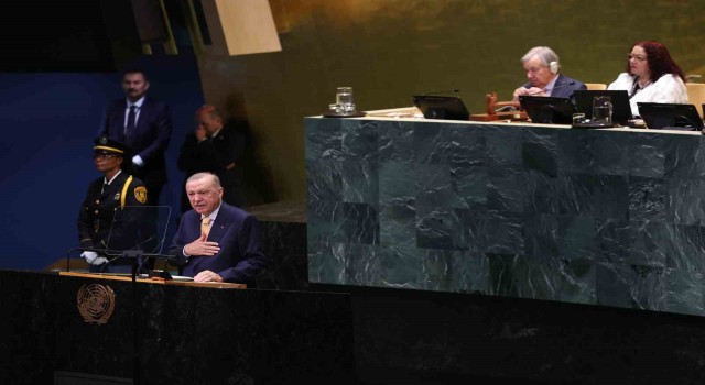 Cumhurbaşkanı Erdoğan: ”Filistin halkının mücadelesini bu kürsüden dünyaya duyurmaya devam edeceğiz”