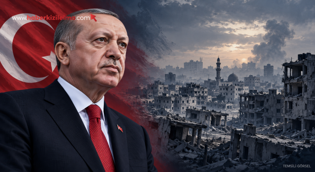 Erdoğan: Gazze’deki acı manzaraya uluslararası kamuoyu gerekli tepkiyi göstermiyor