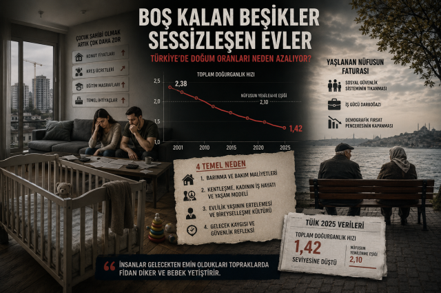 Türkiye’de Çocuk Sayısı Neden Azalıyor? Türkiye’nin Sessiz Nüfus Krizi