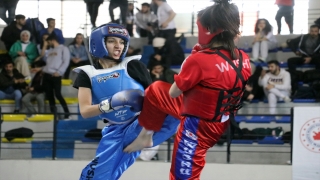 Ağrı’da ”Wushu Türkiye Şampiyonası” ikinci gününde devam ediyor