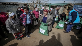 Moğolistan’da ramazan yardımları ihtiyaç sahiplerini sevindirdi