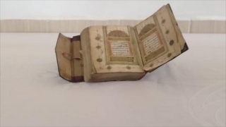 Burdur’da Osmanlı Dönemi’ne ait el yazması Kuranı Kerim ele geçirildi