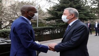 Bakan Akar, Mali Savunma ve Muharip Gaziler Bakanı Sadio Camara ile görüştü