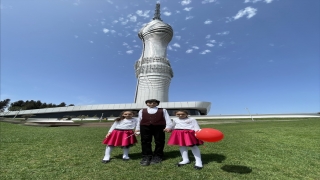 Çamlıca Kulesi’ndeki ”Çocuk Şenliği”, çocukları 587 metre yükseklikte mutlu etti