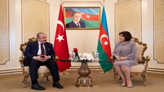TBMM Başkanı Şentop, Azerbaycan Milli Meclis Başkanı Gafarova ile görüştü