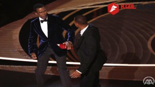 Oscar'da tokat skandalına imza atan Will Smith partide coştu