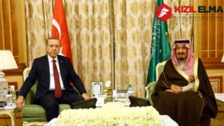 Cumhurbaşkanı Erdoğan, Suudi Arabistan Kralı Selman ile bir araya geldi