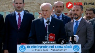 MHP Lideri Bahçeli: Şehitlerimizin destanını aleme okuyacağız