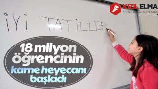 18 milyon öğrenci bugün karnelerini alıyor