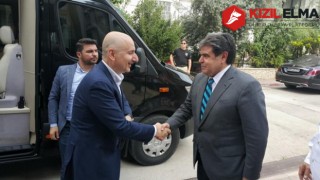 Ulaştırma Bakanı Karaismailoğlu ve AK Parti heyetinden MHP Adana İl Başkanlığına ziyaret
