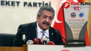 MHP'li Feti Yıldız'a “Hukukta Marka İsim" ödülü