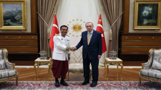 Kamboçya Büyükelçisi'nden Cumhurbaşkanı Erdoğan'a güven mektubu