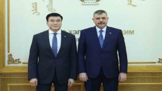Bakan Çiftçi, Moğolistan İçişleri ve Adalet Bakanı Sainbuyan Amarsaikhan ile görüştü