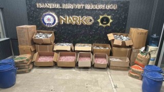 Bayrampaşa ve Güngören’de uyuşturucu operasyonu: 200 milyon değerinde uyuşturucu hap ele geçirildi