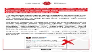 DMM’den maçlarda İstiklal Marşı uygulanması kaldırıldı iddialarına yalanlama