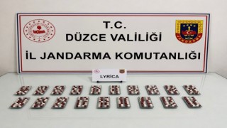 İl dışından Düzce’ye uyuşturucu sevkiyatına jandarma engeli