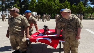 Kilis’te engelli gençler temsili askerlik yaptı