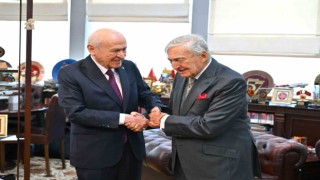MHP Genel Başkanı Bahçeli, Rahmi Koç ve Ali Koç’u kabul etti