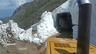 Bingöl’de haziranda da karla mücadele çalışmaları sürüyor