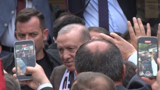 Cumhurbaşkanı Erdoğan, Edirne’de vatandaşlarla sohbet etti