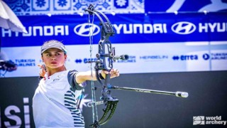 Muğlalı milli okçu Hazal Burun Dünya kupası finalinde