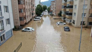 Selin vurduğu ilçe havadan görüntülendi