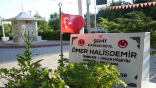 Türkiye’nin dört bir yanından şehit Ömer Halisdemir’in kabrine ziyaret